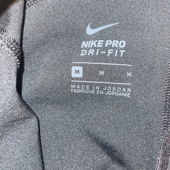 Medium Black Nike Pro Dri-Fit Spandex Shorts - Picture 3 of 4